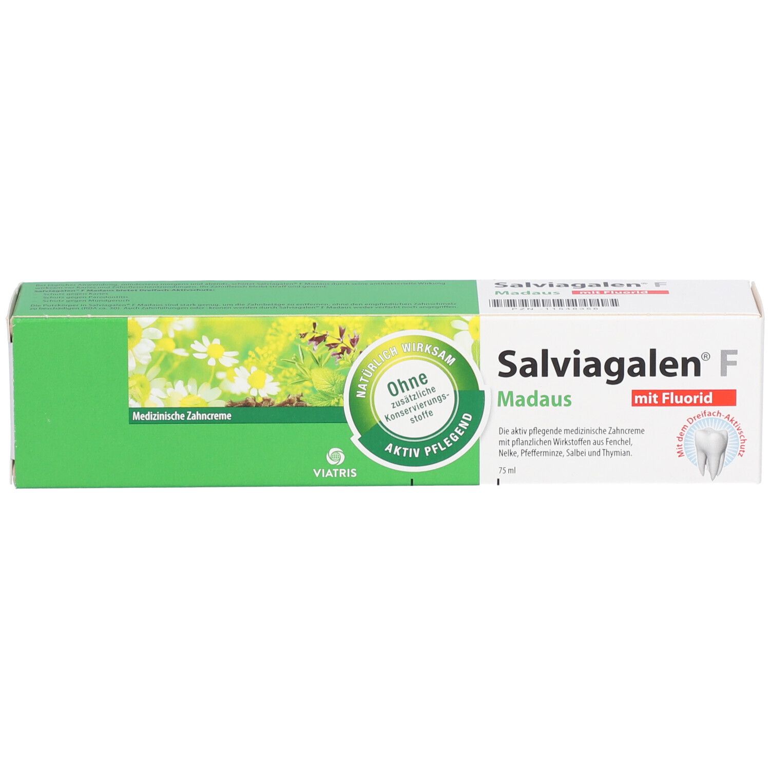 Salviagalen F Madaus - Medizinische Zahnpasta mit Fluorid