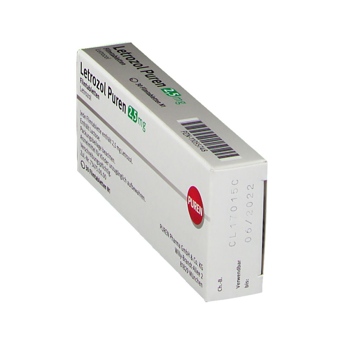 Letrozol PUREN 2,5 mg