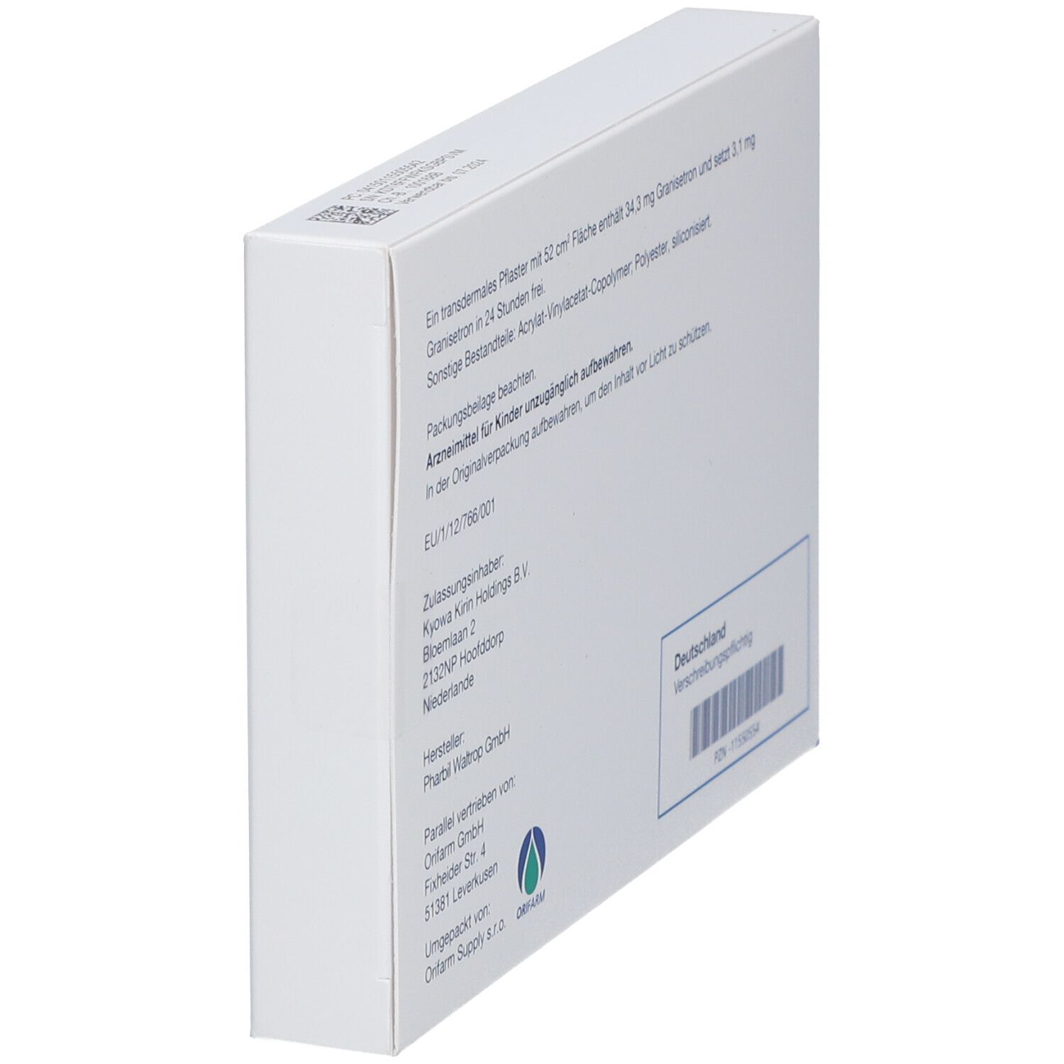 SANCUSO 3,1 mg/24 Stunden transdermale Pflaster