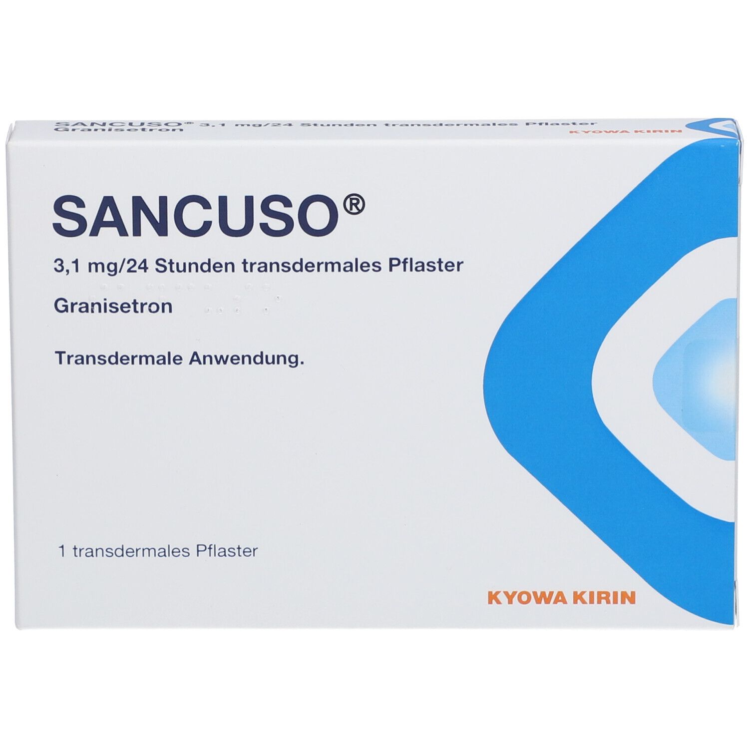 SANCUSO 3,1 mg/24 Stunden transdermale Pflaster