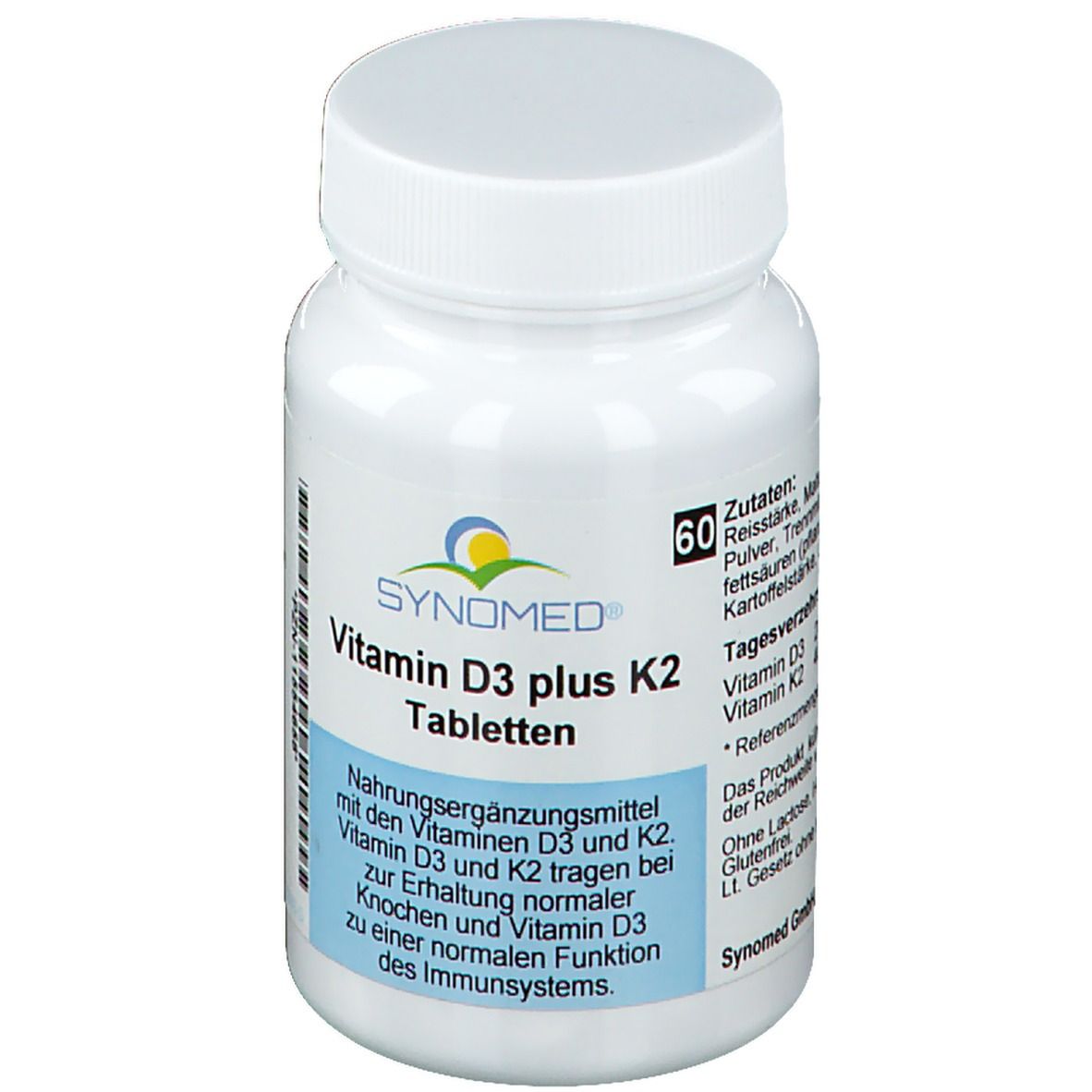 Synomed Vitamin D3 Plus K2 60 St Shop Apotheke