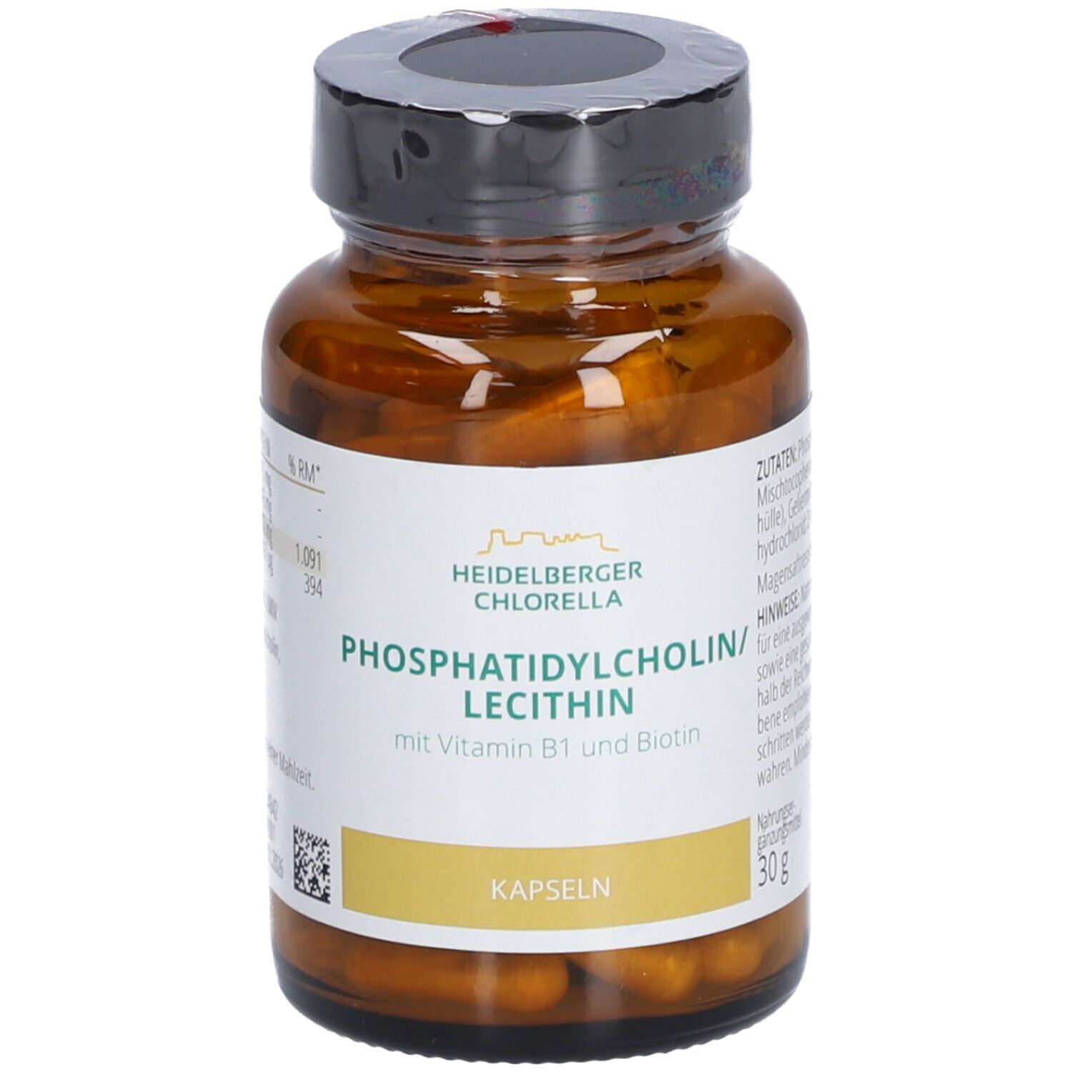 Phosphatidylcholin / Lecithin Phospholipide Kapseln