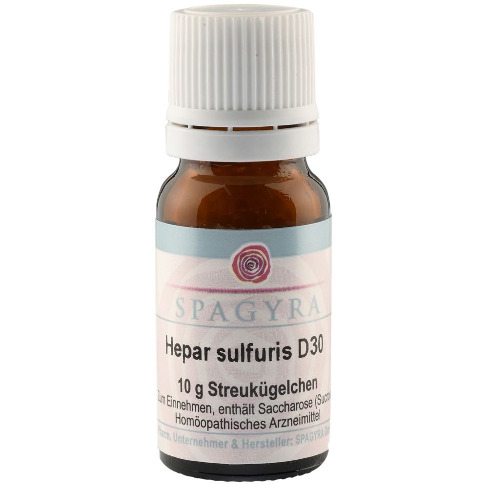 SPAGYRA Hepar sulfuris D30