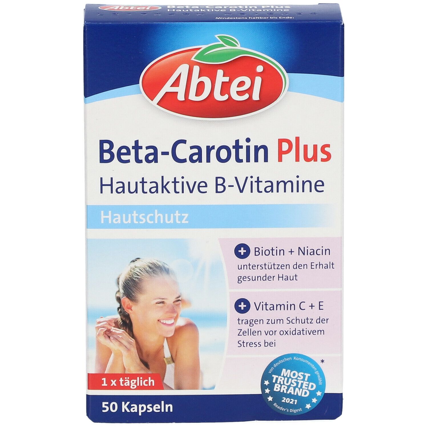 Abtei Beta-Carotin Plus Hautaktive B-Vitamine
