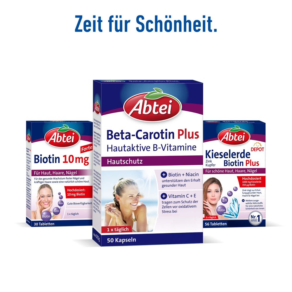 Abtei Beta-Carotin Plus Hautaktive B-Vitamine