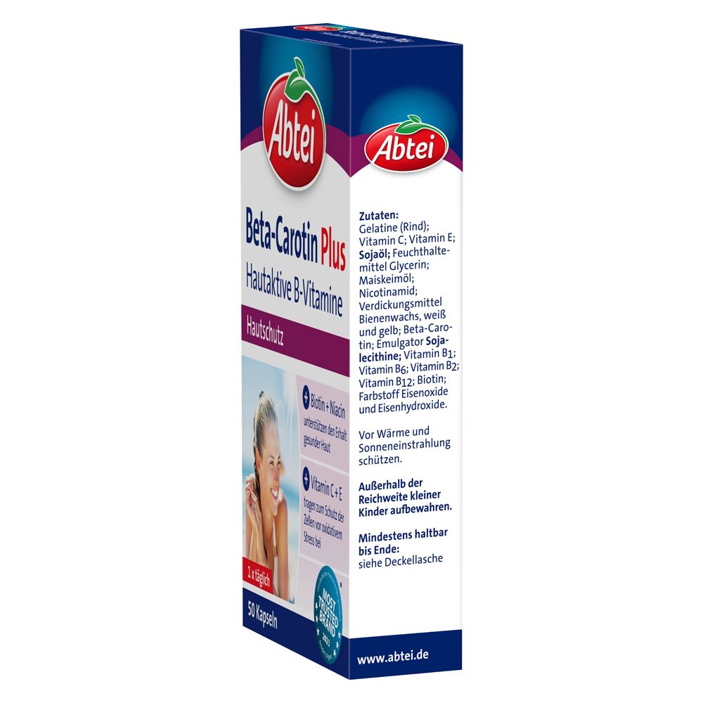 Abtei Beta-Carotin Plus Hautaktive B-Vitamine