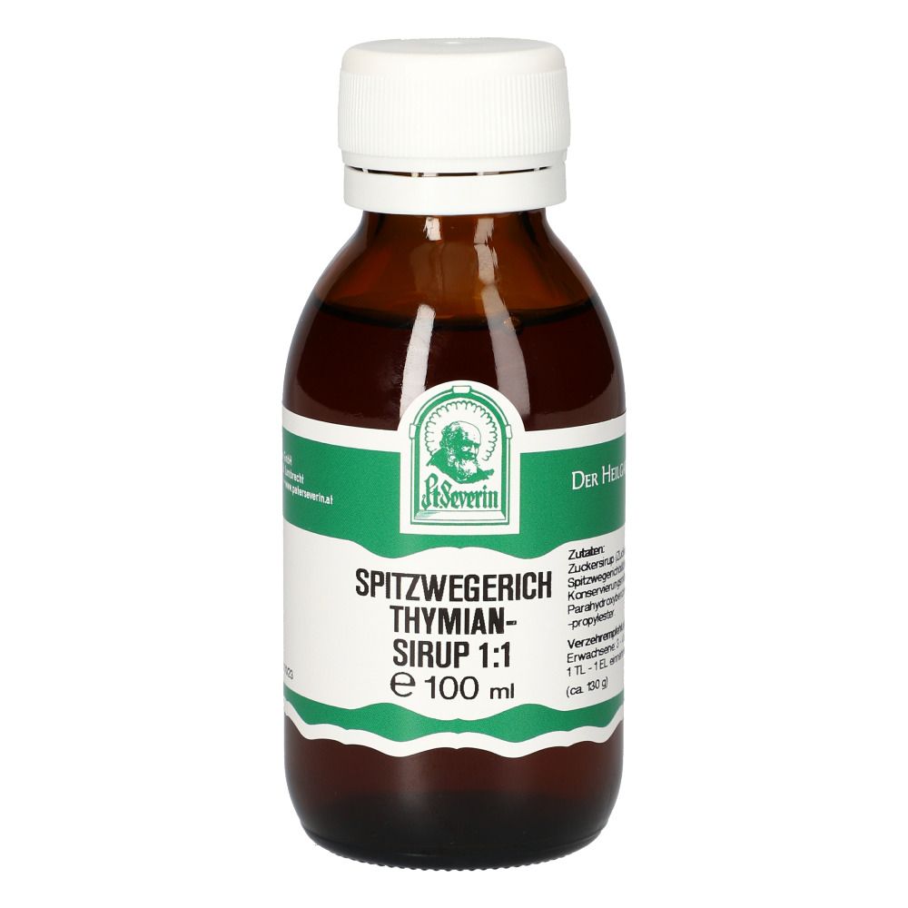 St. Severin Spitzwegerich-Thymian 1:1 Sirup