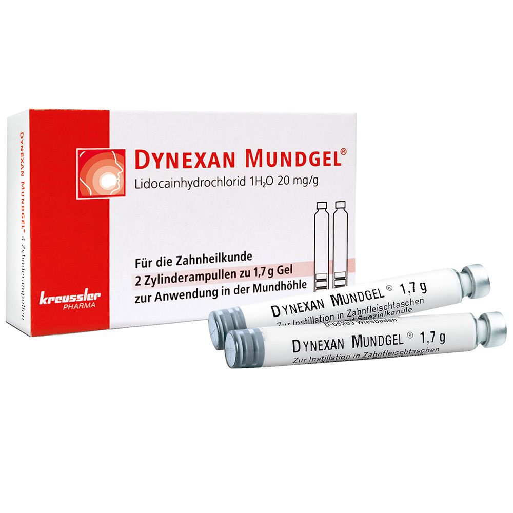 DYNEXAN® Mundgel Zylinderampullen