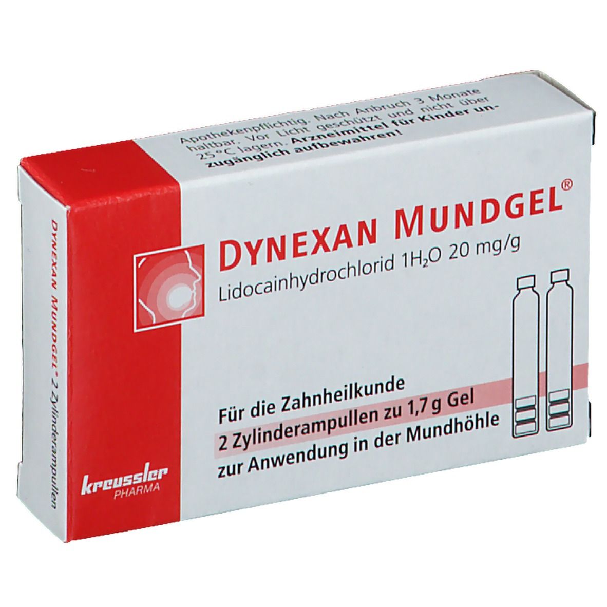 DYNEXAN® Mundgel Zylinderampullen