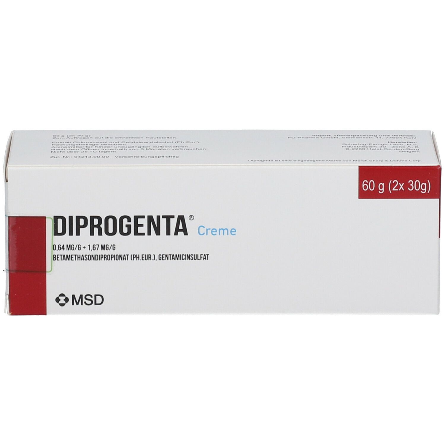 Diprogenta Creme 60 G Mit Dem E Rezept Kaufen Shop Apotheke