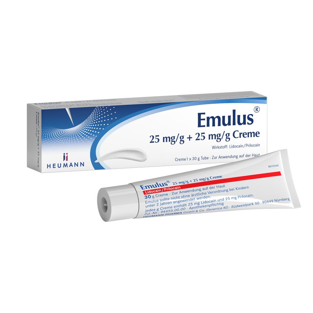 Emulus 25 mg/g + 25mg/g