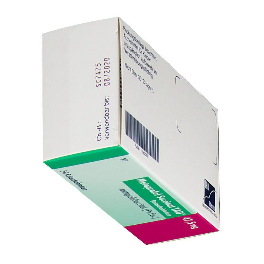 Metoprolol Succinat TAD® 47,5 mg