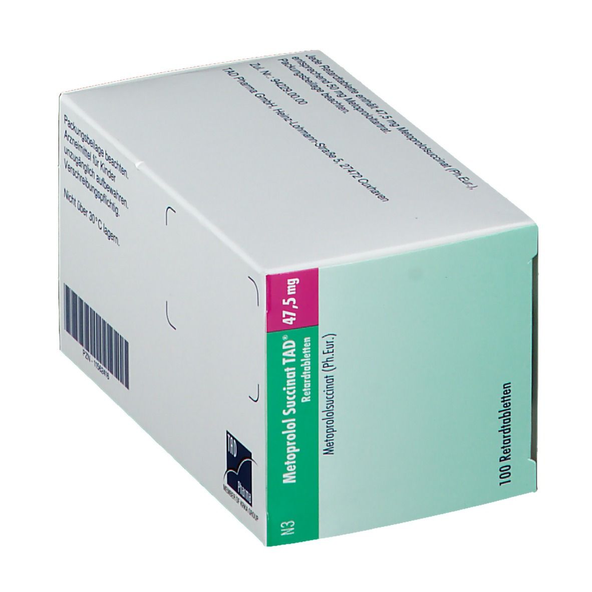 Metoprolol Succinat TAD® 47,5 mg
