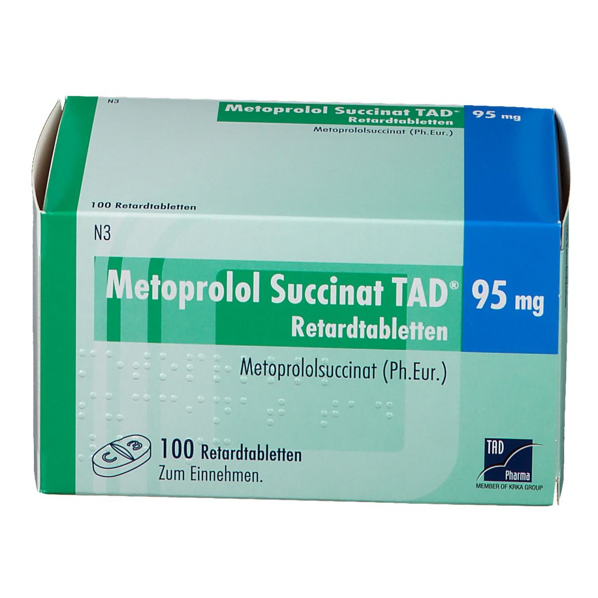 Metoprolol Succinat TAD® 95 mg