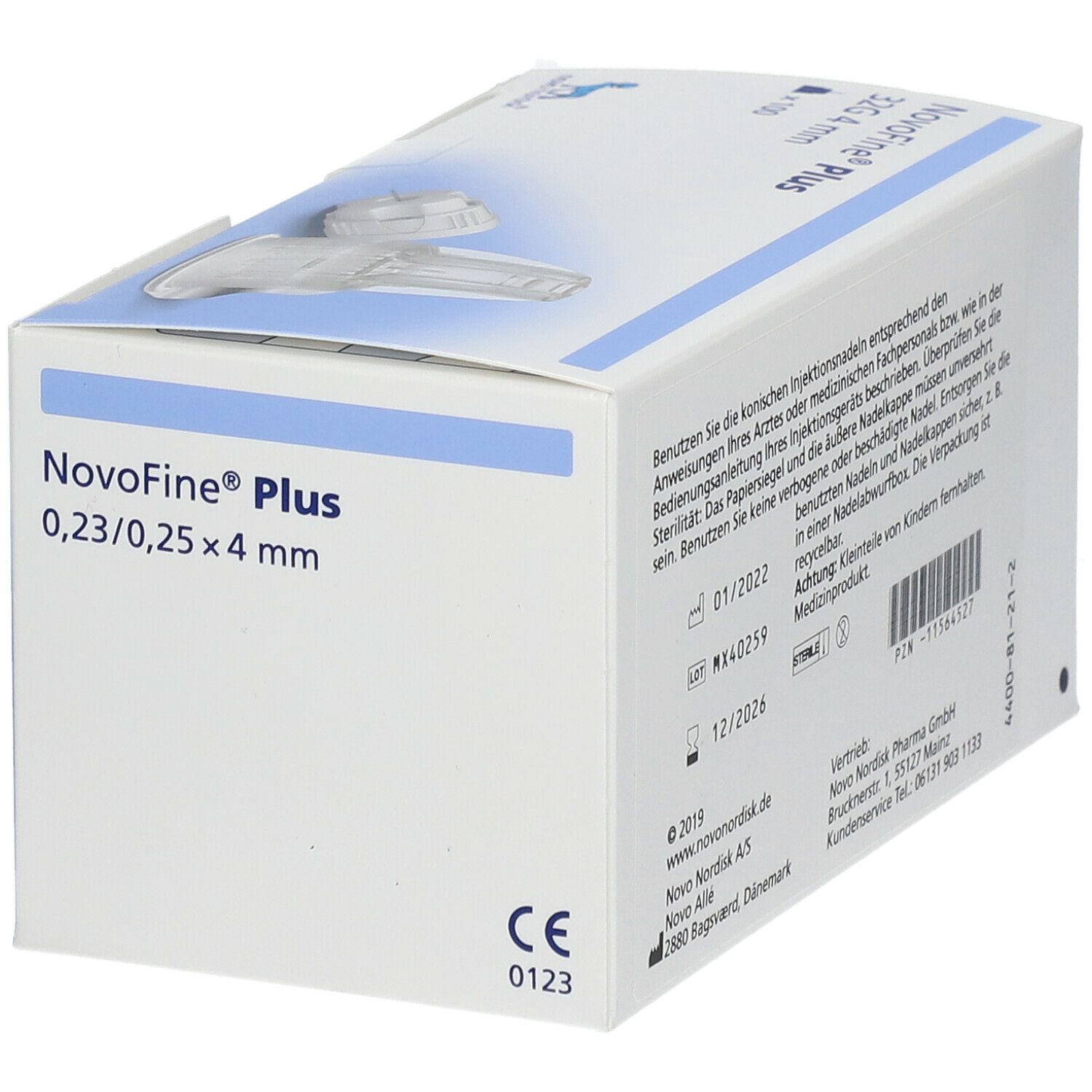 Igła insulinowa NovoFine Plus 32g*4 mm, 100 sztuk - Serwis