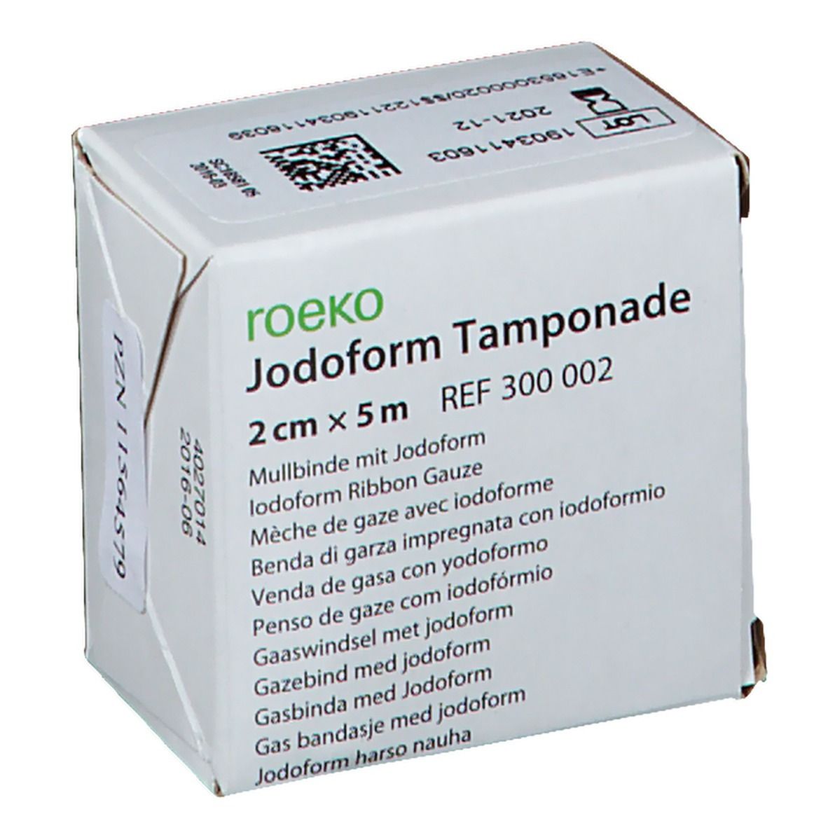 Jodoform Tamponade 2 cm x 5 m