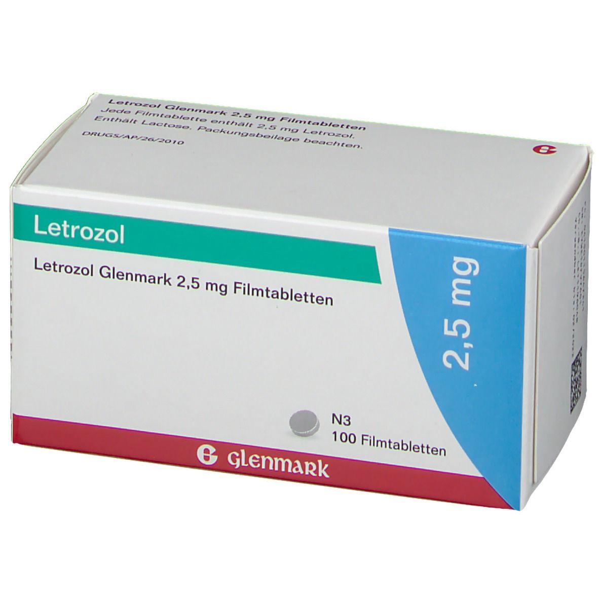 Letrozol Glenmark 2,5 mg