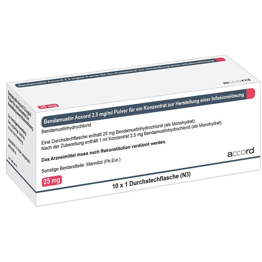 Bendamustin Accord 2,5 mg/ml