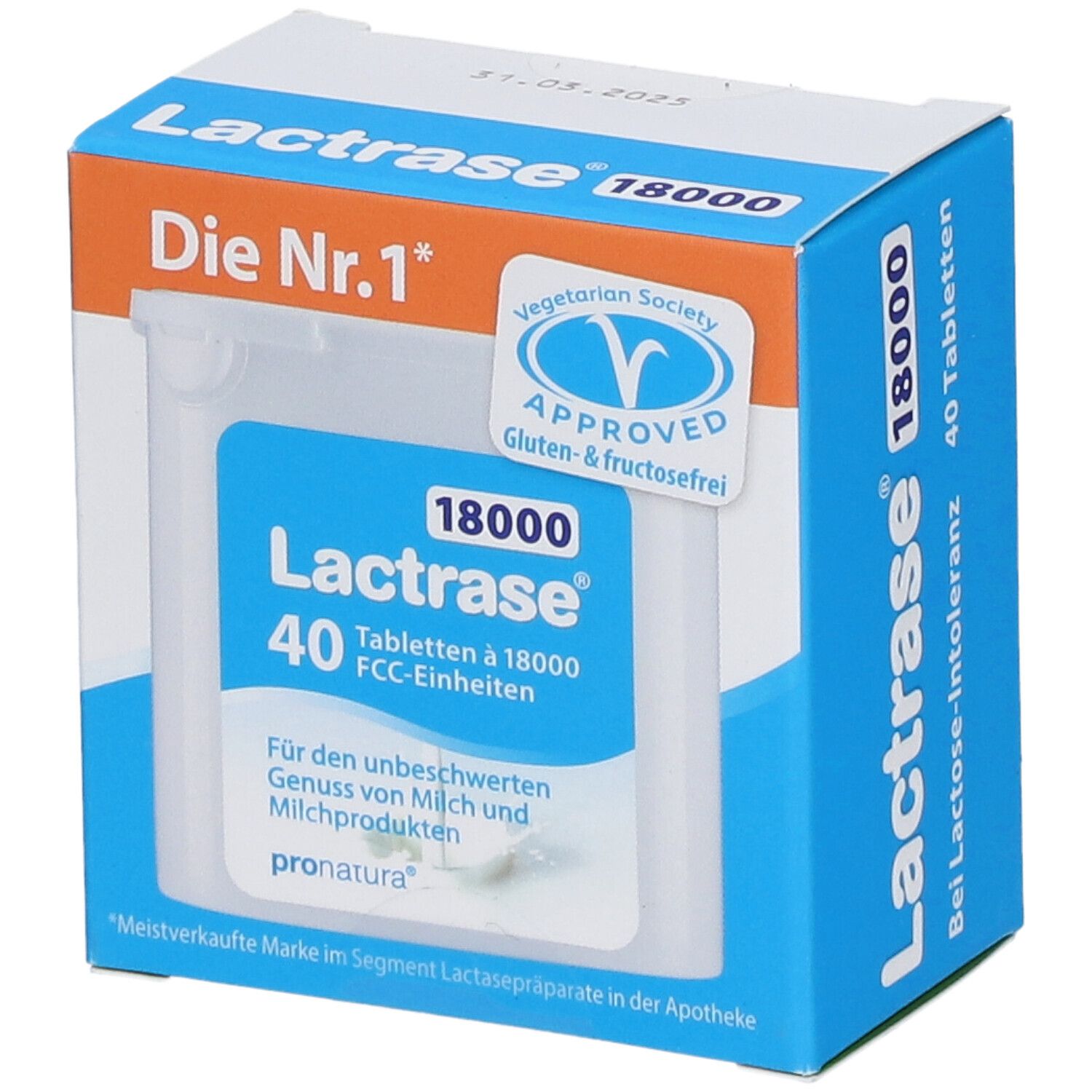 Lactrase® 18000 FCC Distributeur à clic