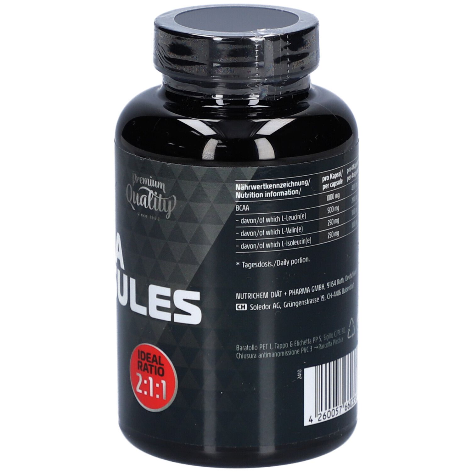 green line NUTRITHEKE BCAA