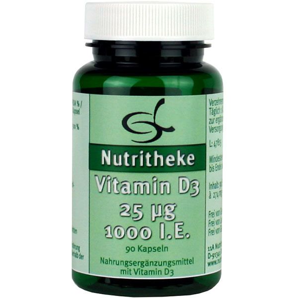 green line Vitamine D3 25 µg 1000 U.i.