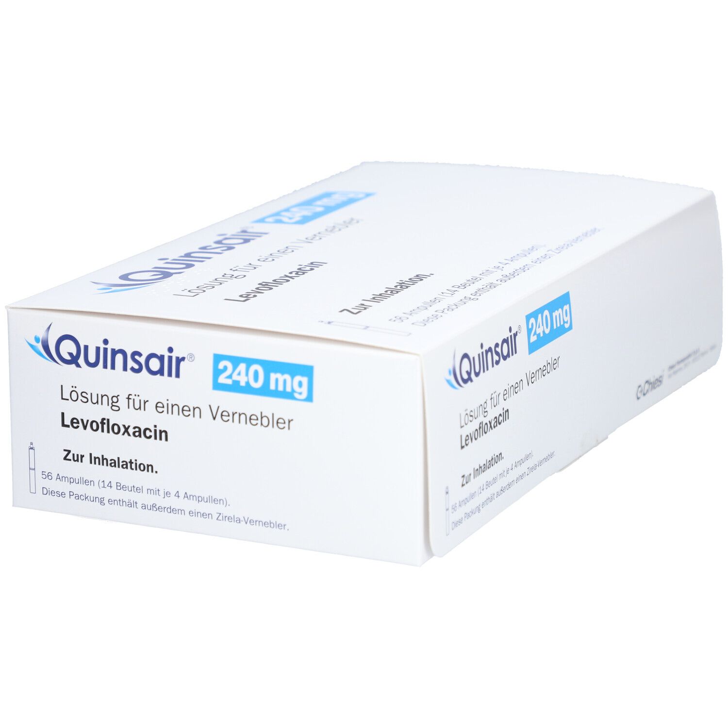 Quinsair 240 mg Lösung für einen Vernebler 56 St