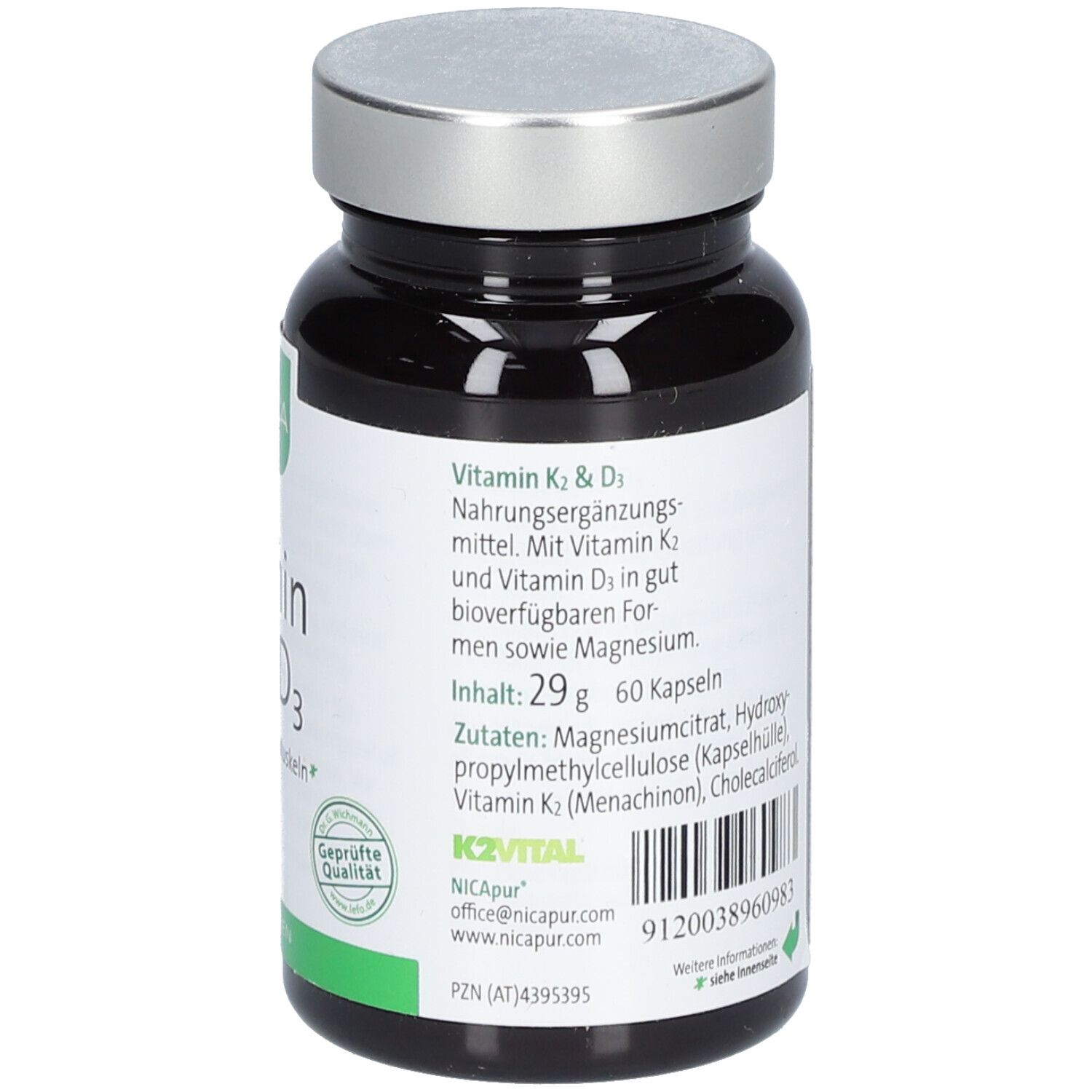 NICApur® Vitamin K2 & D3