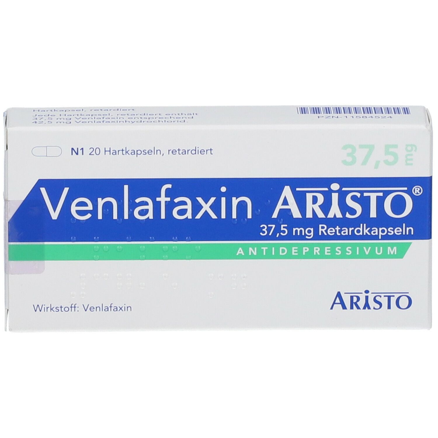 Venlafaxin Aristo® 37,5 mg