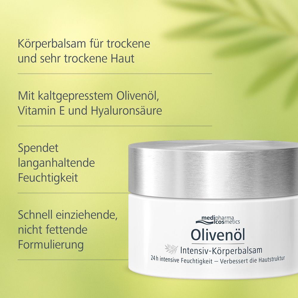 medipharma cosmetics Olivenöl Intensiv-Körper-Balsam