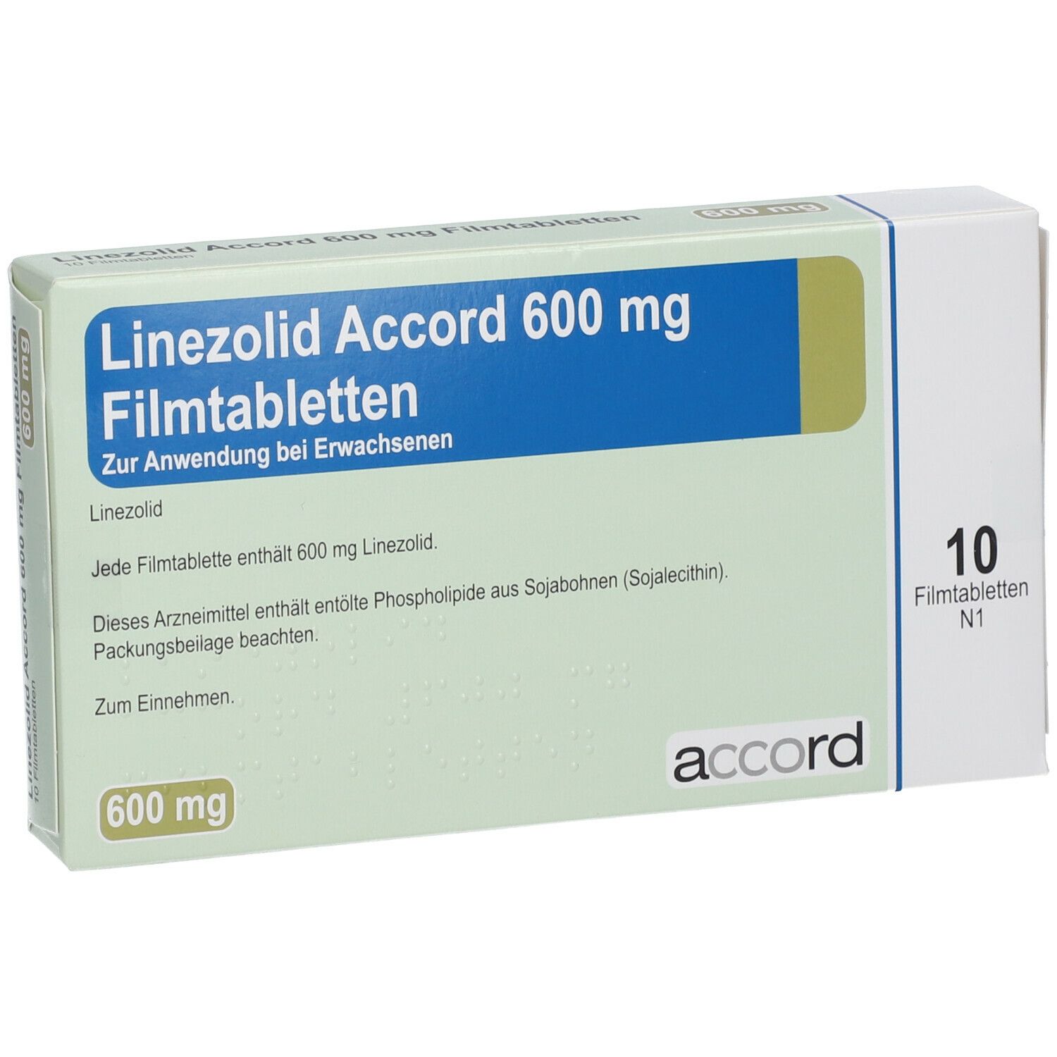 Linezolid Accord 600 mg