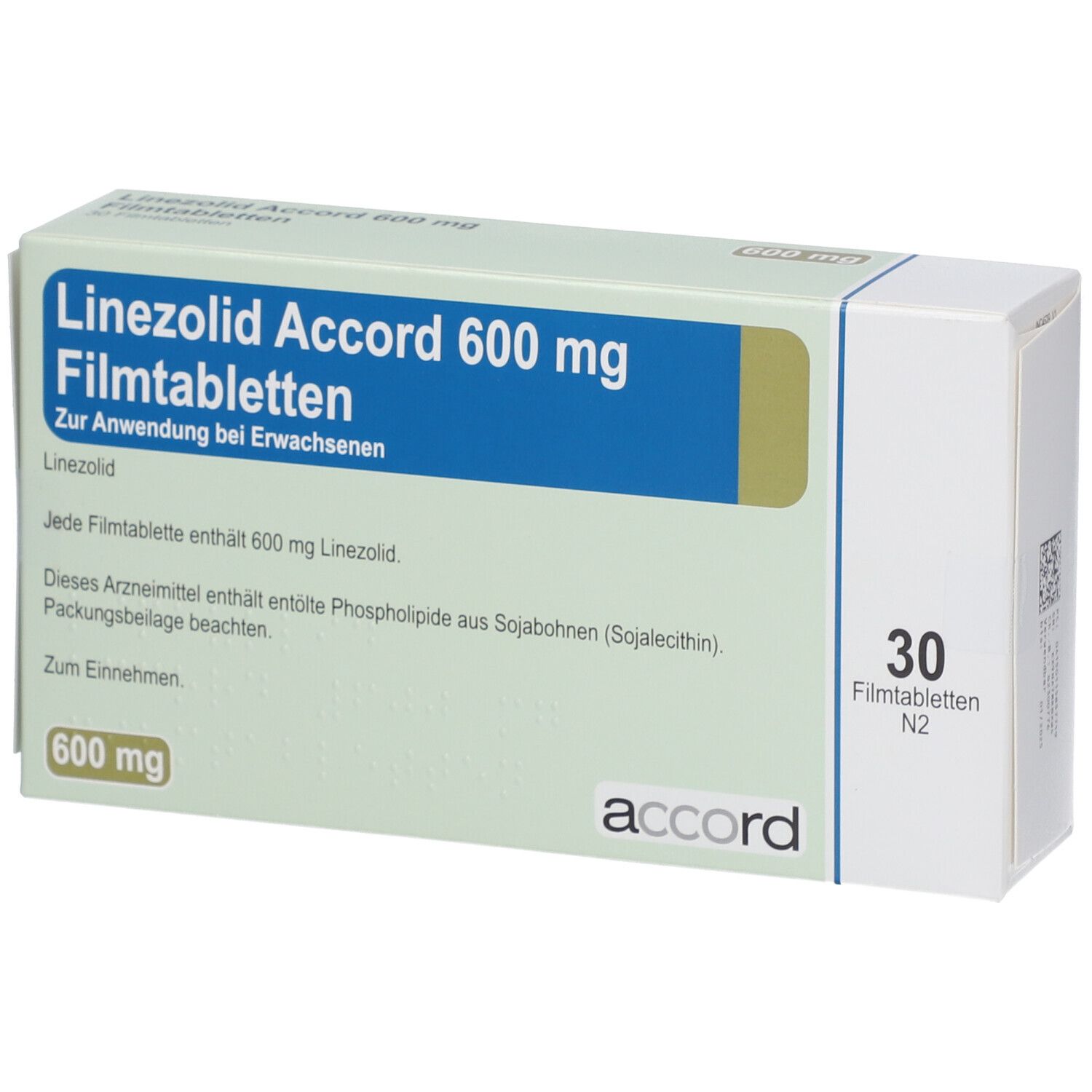 Linezolid AL 600 mg Filmtabletten 30 St