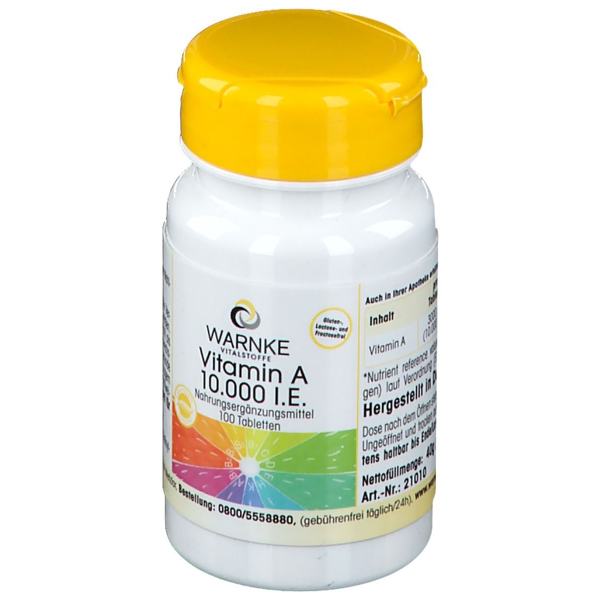 Vitamin A 10.000 I.e. Tabletten 100 St