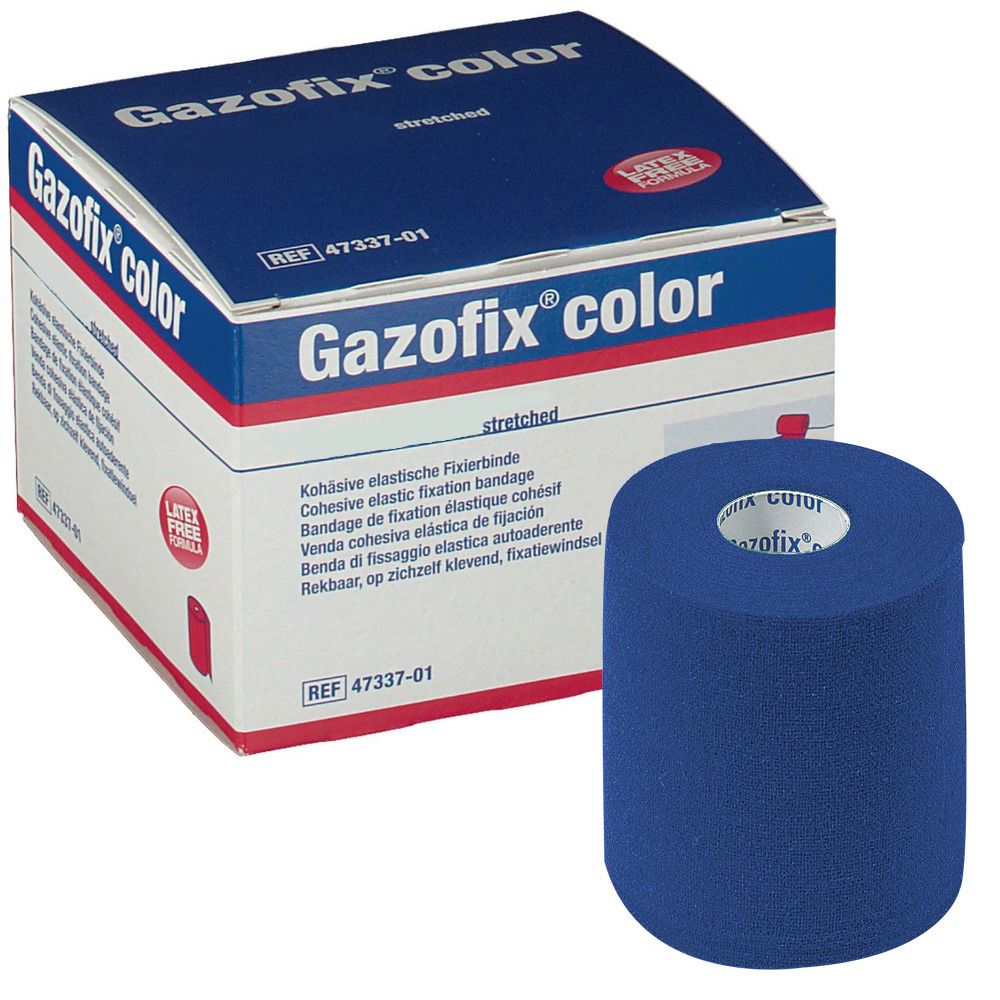 Gazofix® color 6 cm x 20 m blau