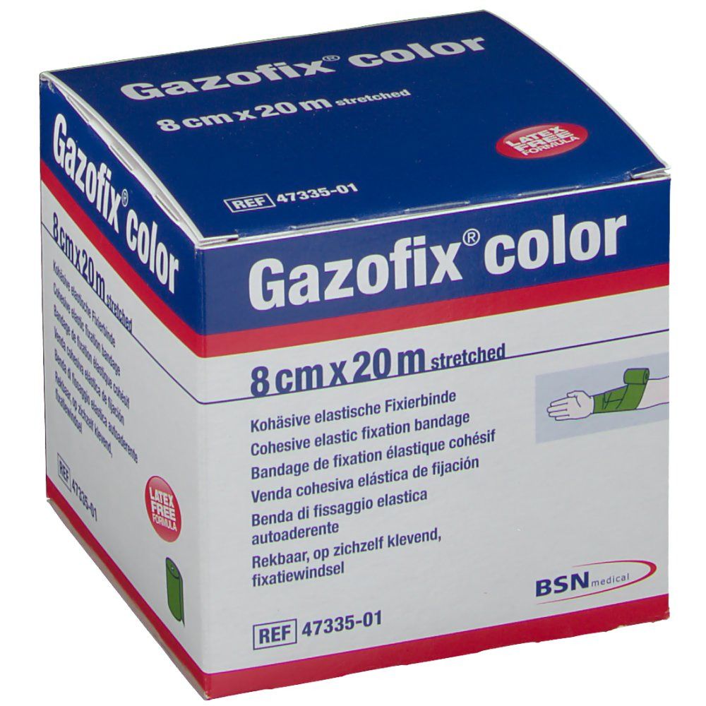 Gazofix® color 8 cm x 20 m grün