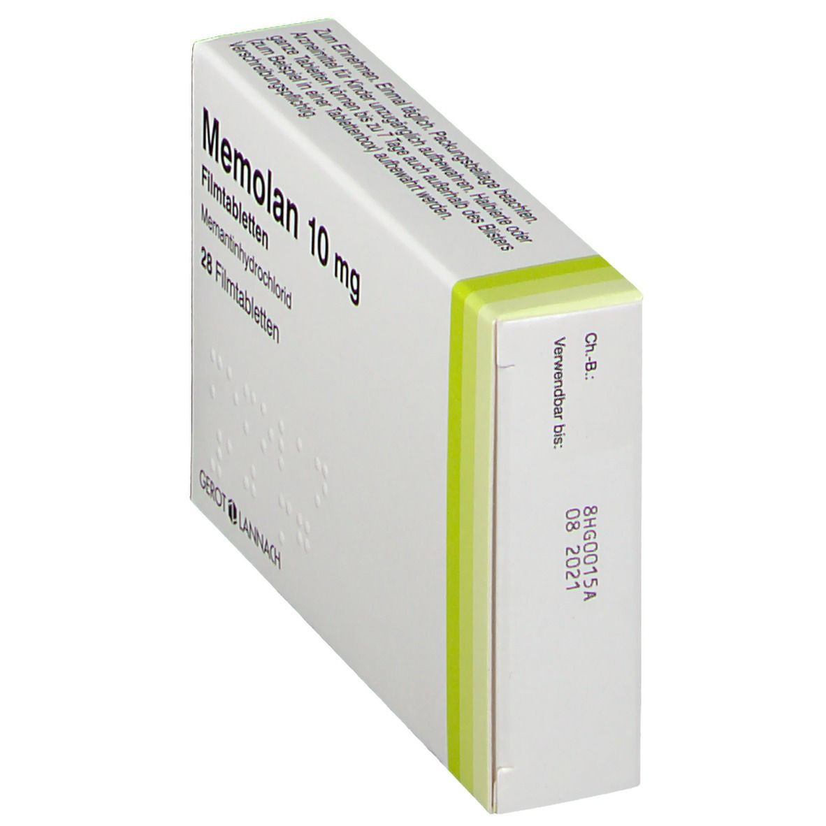 Memolan 10 mg Filmtabletten 28 St