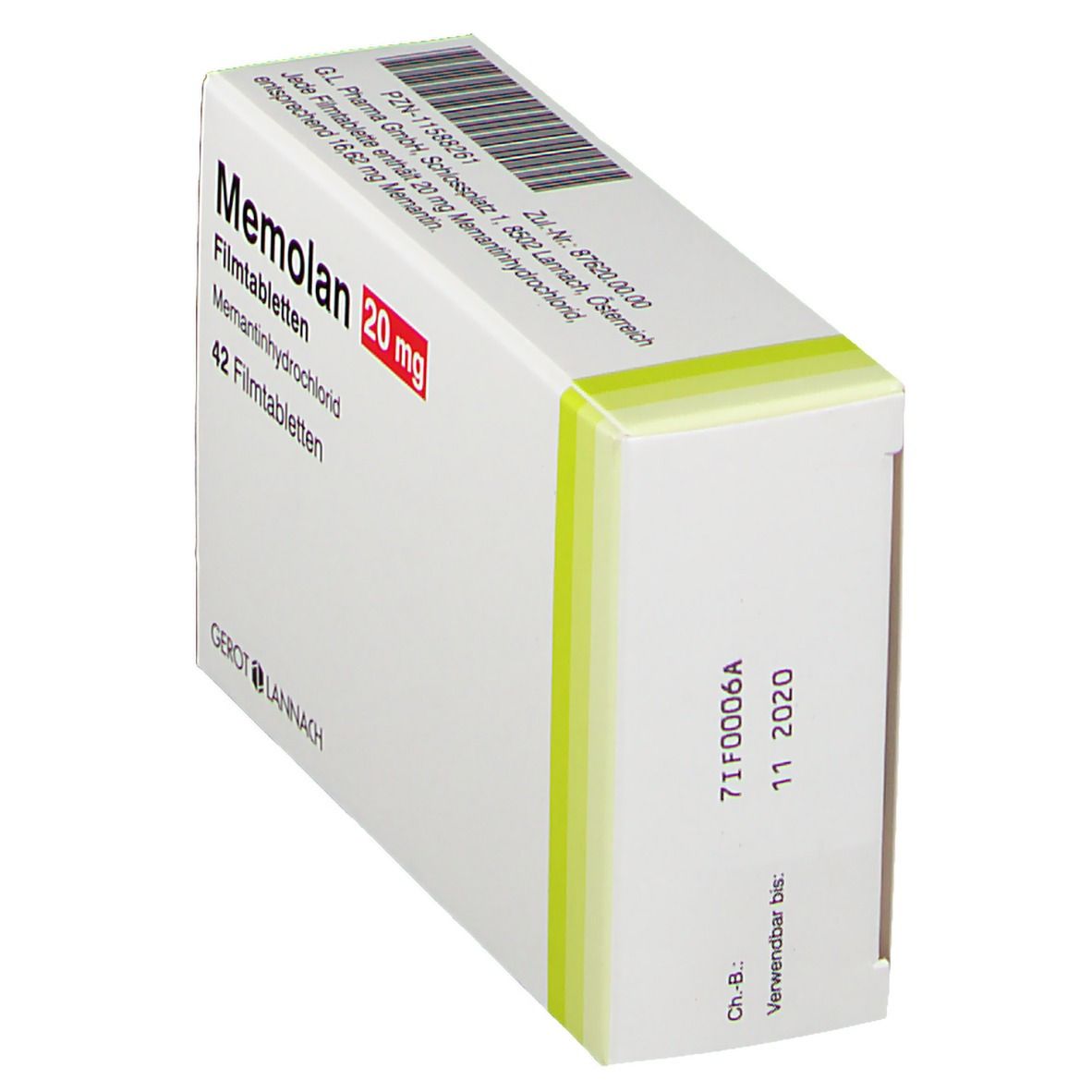 Memolan 20 mg Filmtabletten 42 St