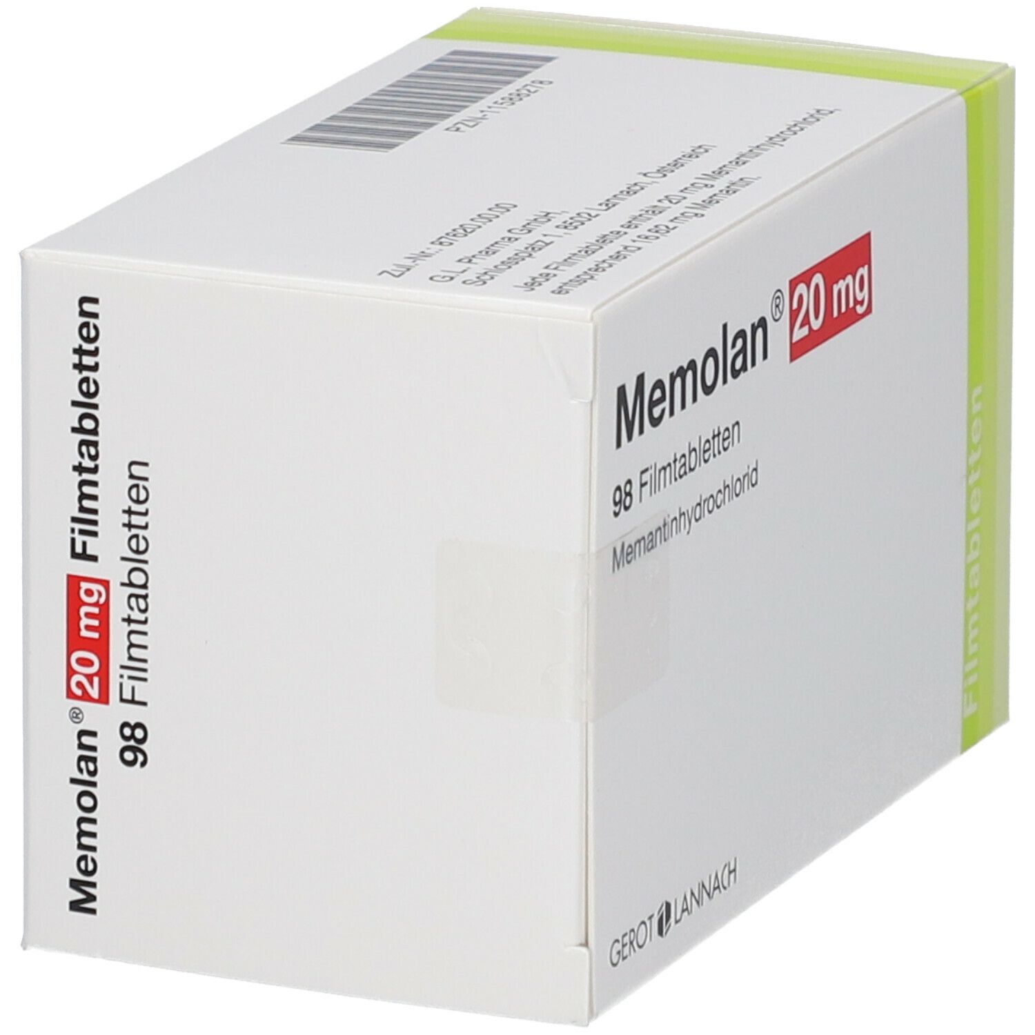 Memolan 20 mg Filmtabletten 98 St