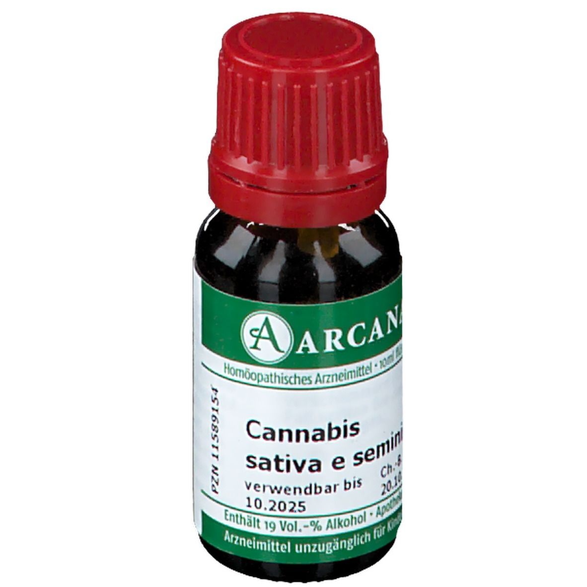 Cannabis Sativa e seminibus LM 12 Dilution 10 ml