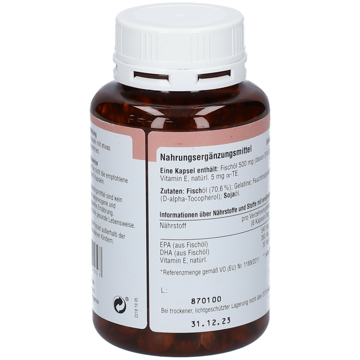 revomed® Omega-3 Fischöl Kapseln