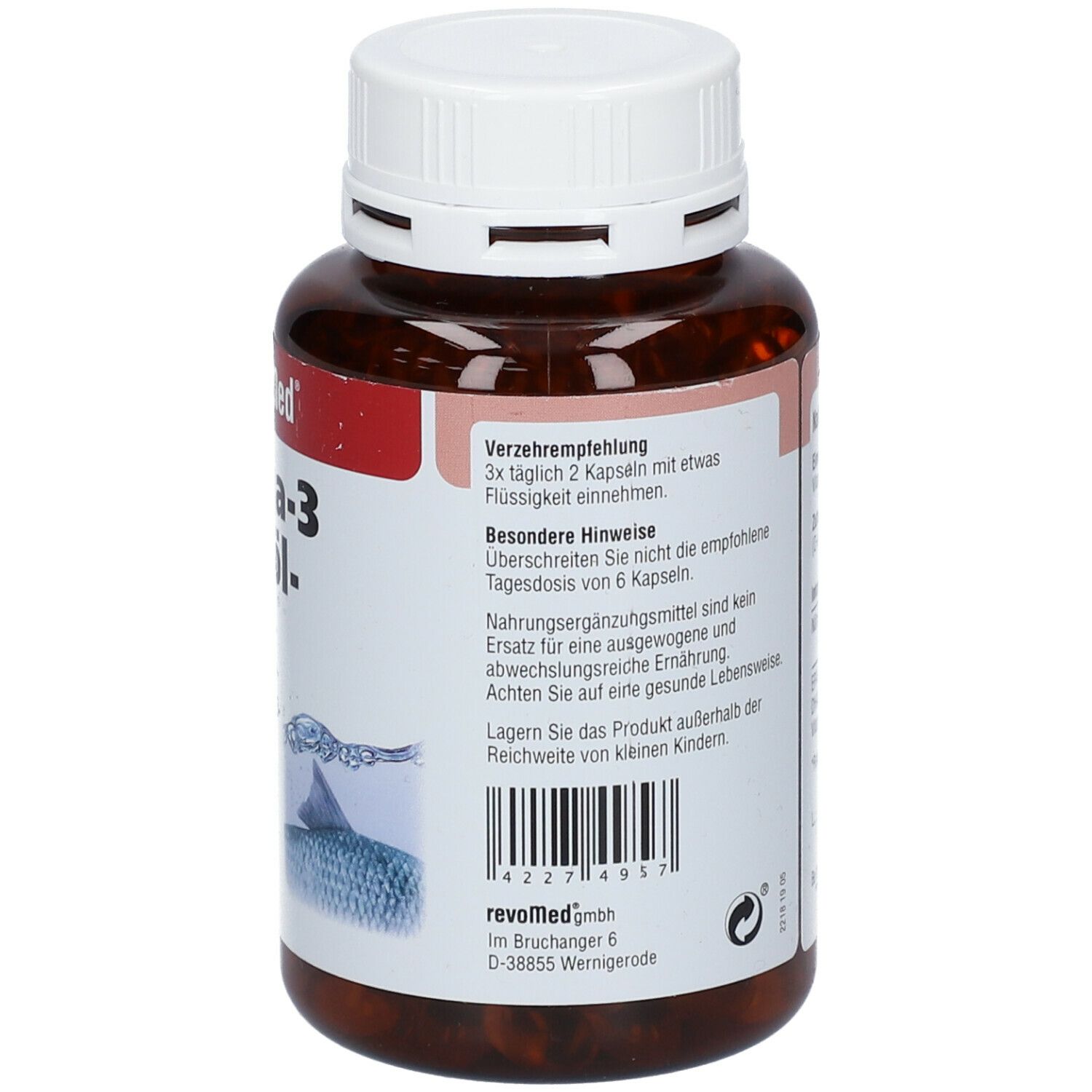 revomed® Omega-3 Fischöl Kapseln