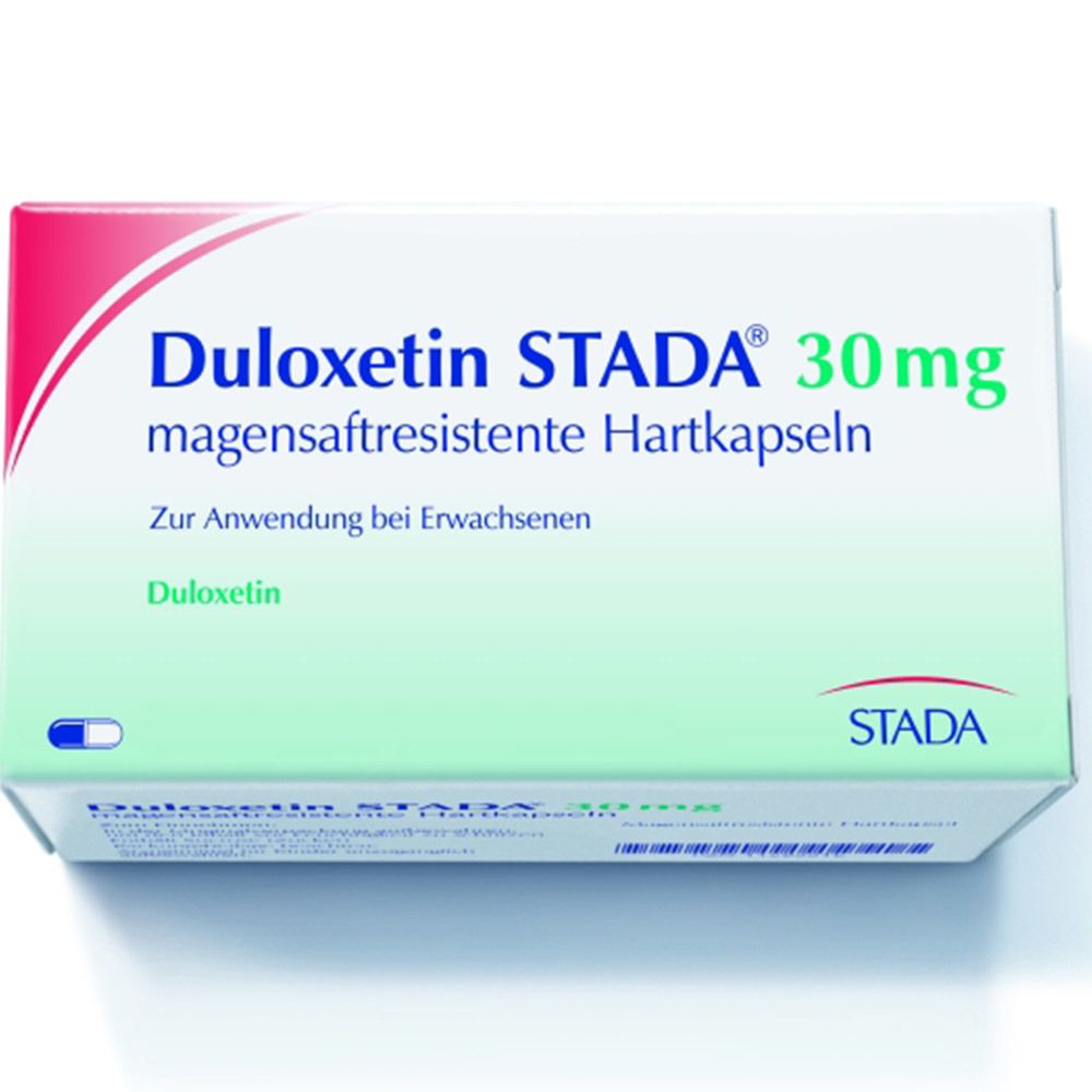 Duloxetin STADA® 30 mg magensaftresistenteHartkapseln