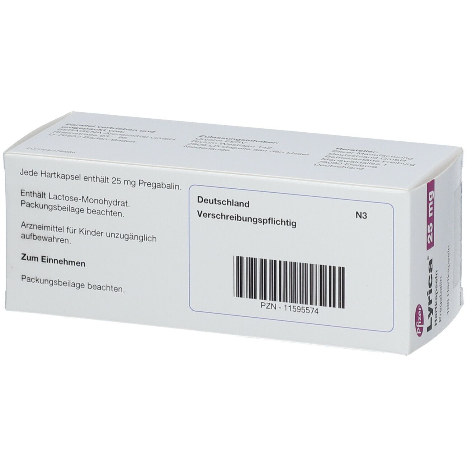 Lyrica 25 mg