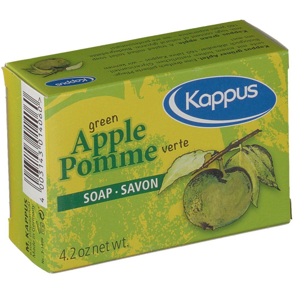Kappus grüner Apfel Pflegeseife