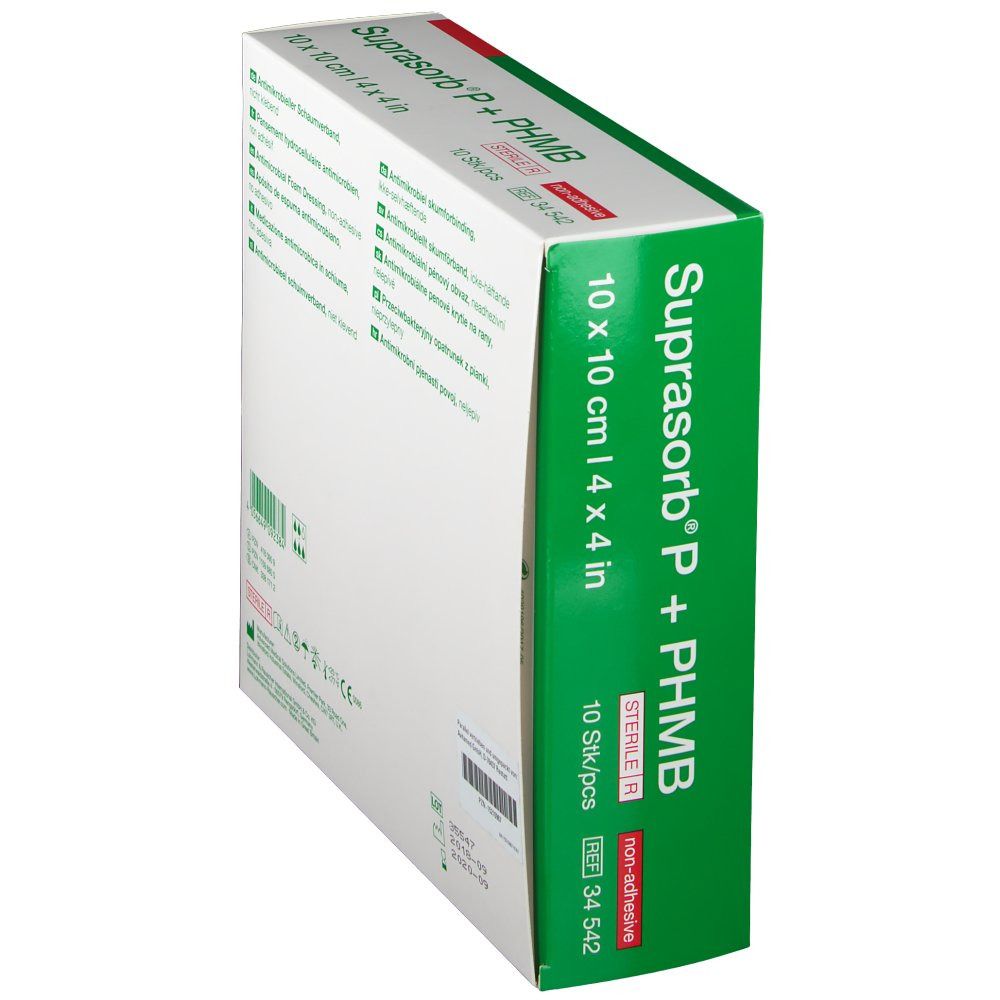 Suprasorb® P+PHMB Schaumverband 10x10 cm