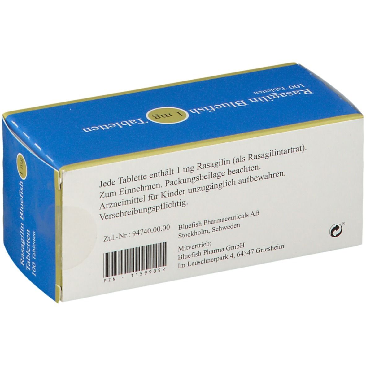 Rasagilin Bluefish 1 mg