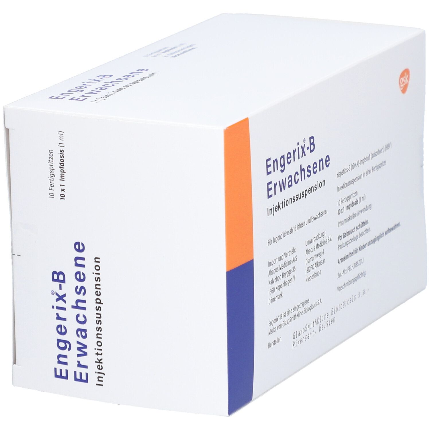 Engerix-B Erwachsene Inj.-Susp.i.e.Fertigspritze 10 St Injektionssuspension