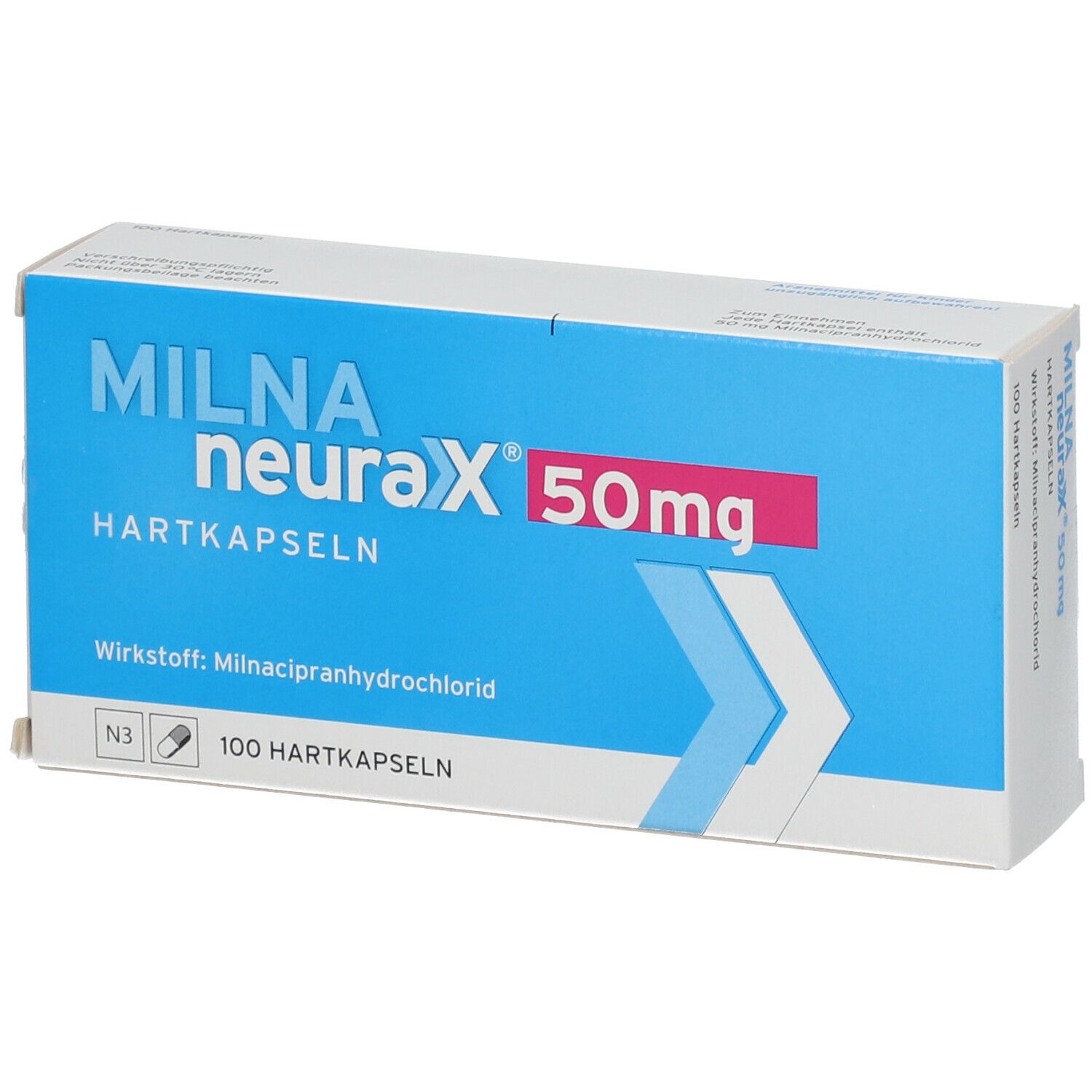 Milnaneurax 50 mg Hartkapseln 100 St