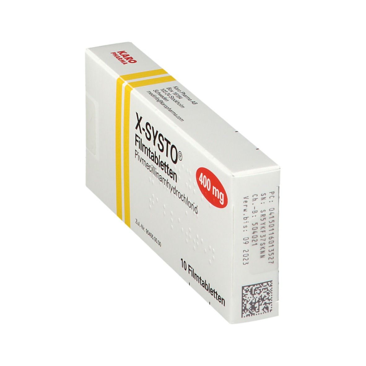 X-Systo 400 mg Filmtabletten 10 St