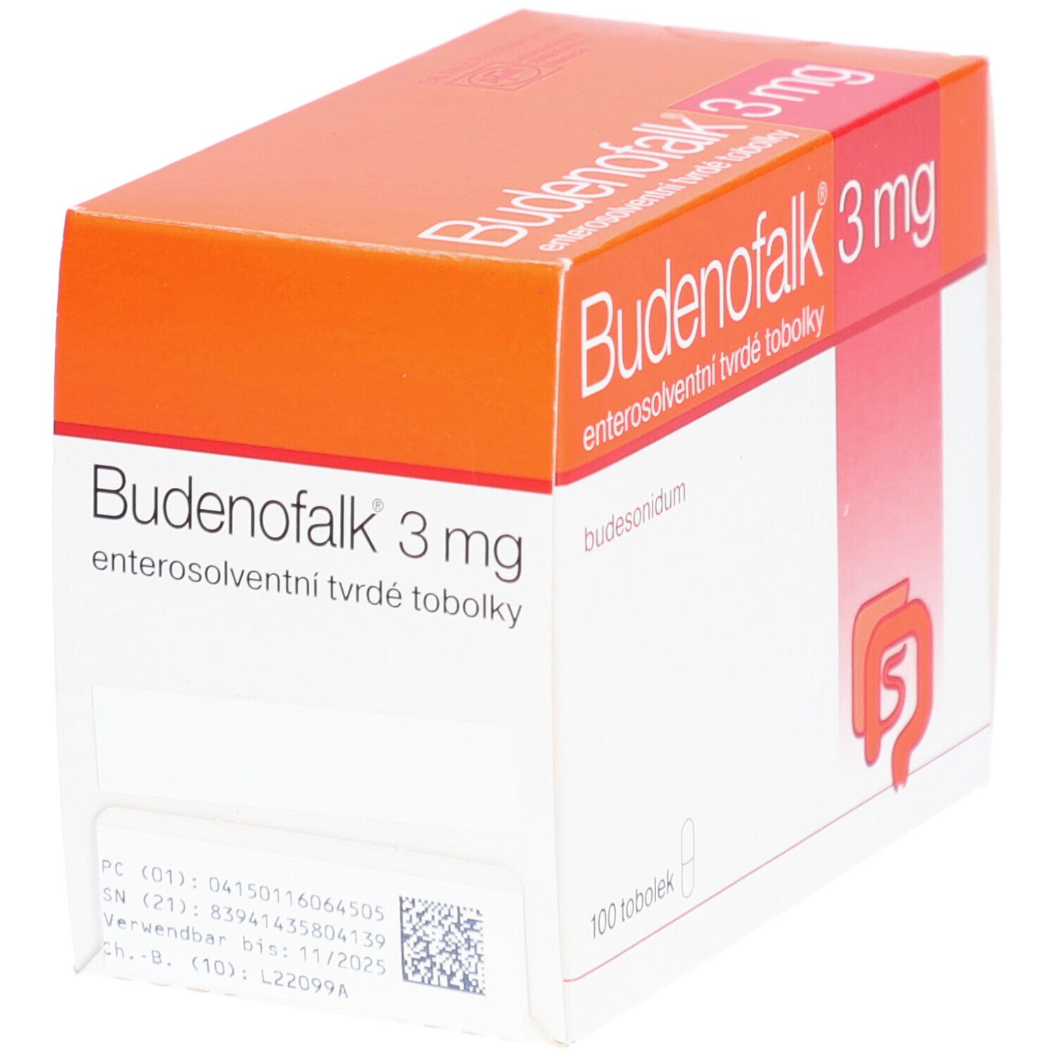 Budenofalk 3 mg magensaftresistente Hartkapseln 100 St Magensaftresistente