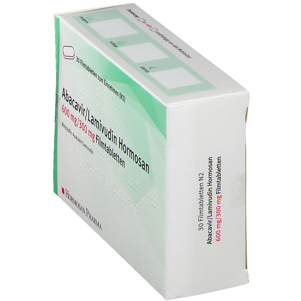 Abacavir/Lamivudin Hormosan 600 mg/300 mg